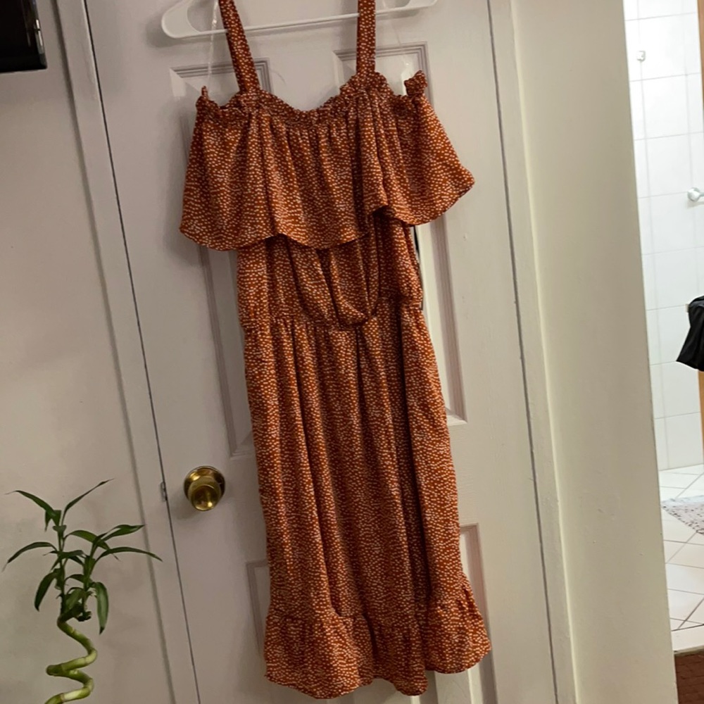 Off shoulder dress